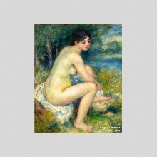 메이크룩스 UHD 명화 르누아르-Nude Woman in a Landscape