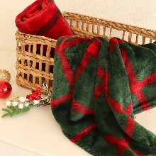 따뜻한 담요 무릎담요 크리스마스 패턴 노아 극세사 담요 덮개 2색선택